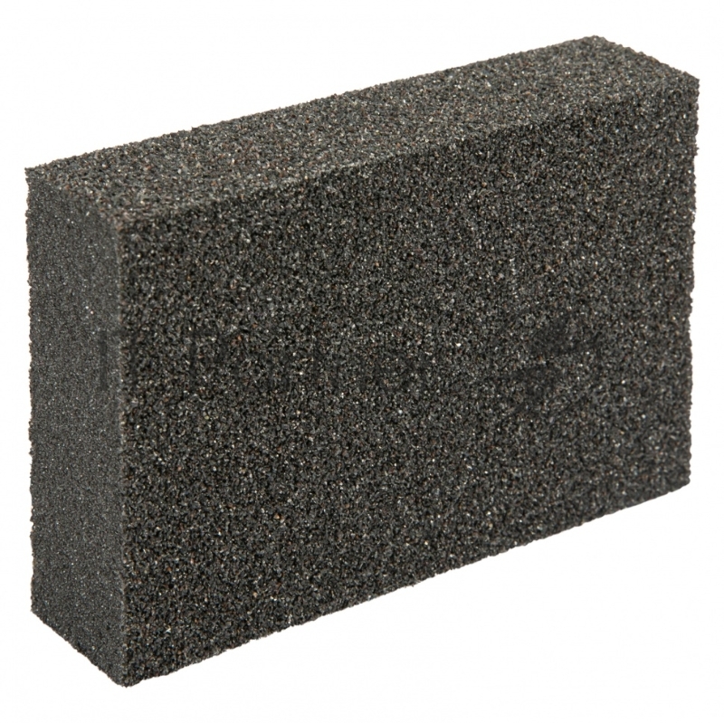 Губка MATRIX для шлифования, 100x70x25 мм, мягкая, 3 шт., P 60/80, P 60/100, P 80/120// 75705