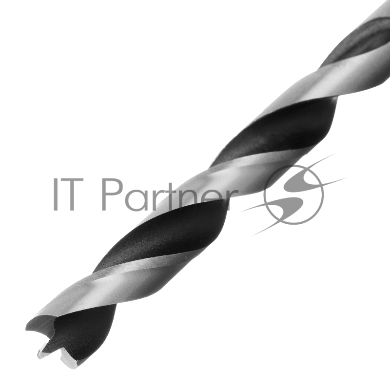 Набор сверл MATRIX по дереву, 4-5-6-8-10 мм 5шт цилиндр, хвостовик, пластиковый 70281