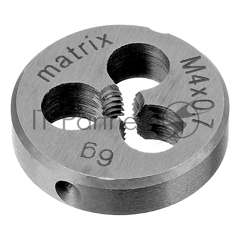 Плашка MATRIX М4x0,7 мм, Р6М5 // 77071