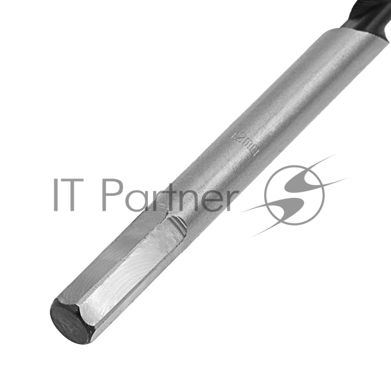 Сверло MATRIX по дереву шнековое, 12x460 мм, 6-гранный хвостовик// 70120