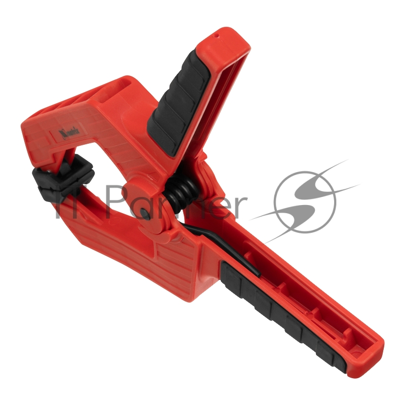 Струбцина MATRIX клещеобразная, усиленная, пл. корпус, двухкомпонентные рукоятки 20794