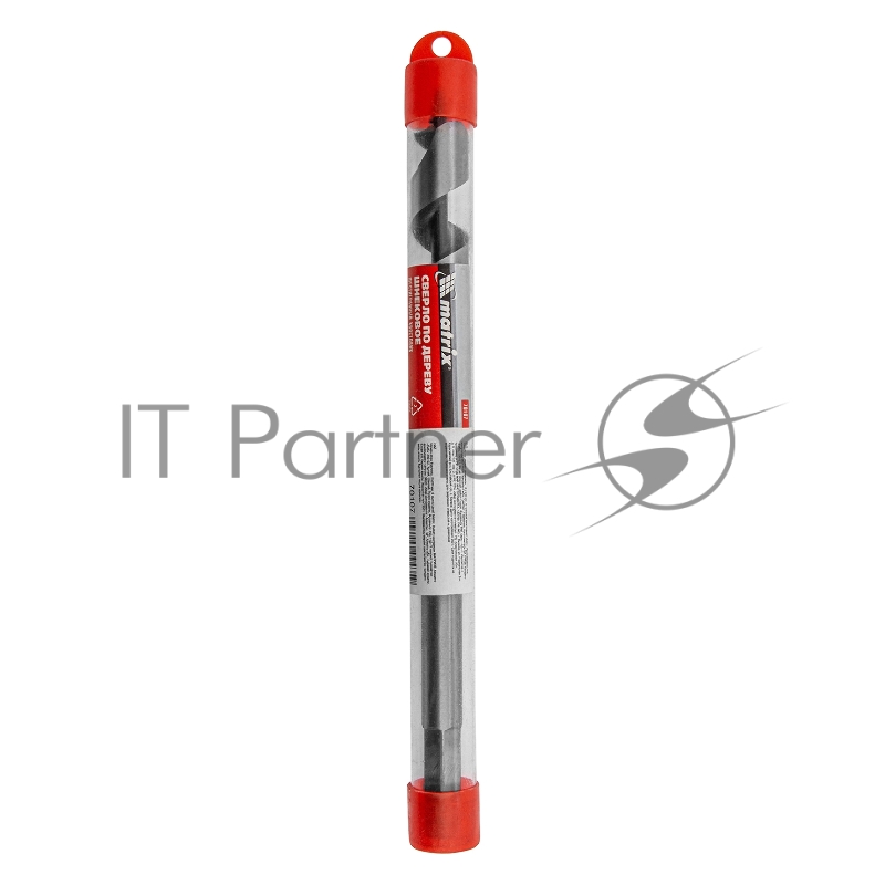 Сверло MATRIX по дереву шнековое, 18x230 мм, 6-гранный хвостовик MATRIX 70107