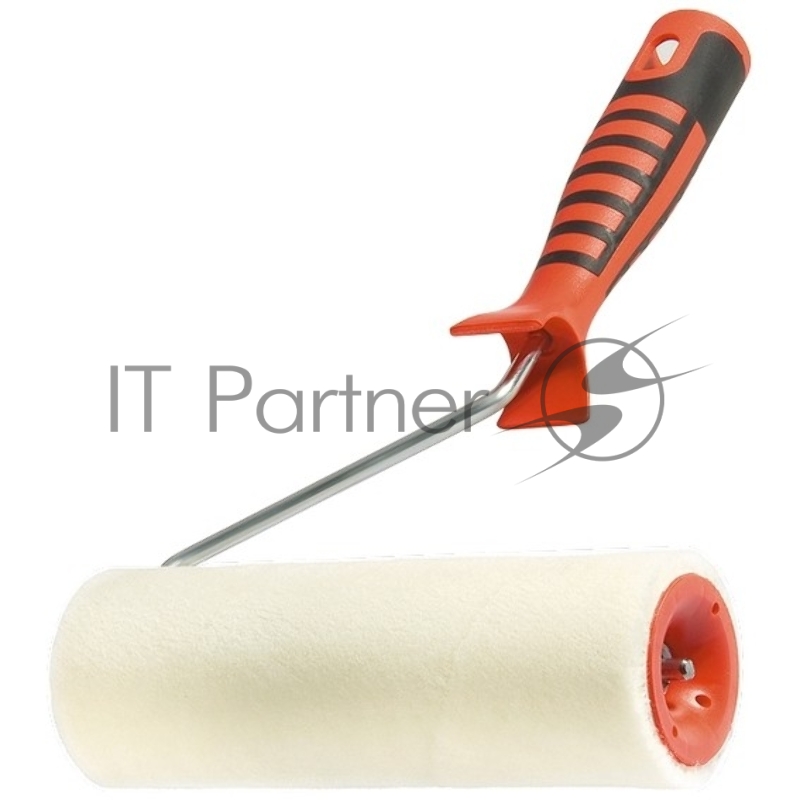 Валик MATRIX Велюр с двухкомпонентной ручкой, 250 мм, ворс 4 мм, D 44 мм, шерсть// MATRIX 80663