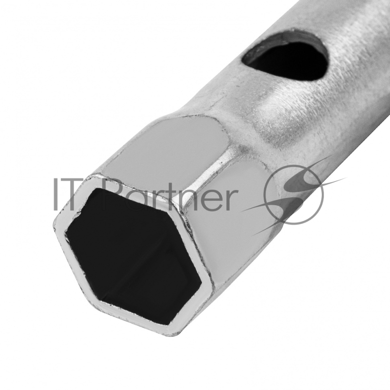 Ключ-трубка MATRIX торцевой 17x19 мм, оцинкованный// 13718