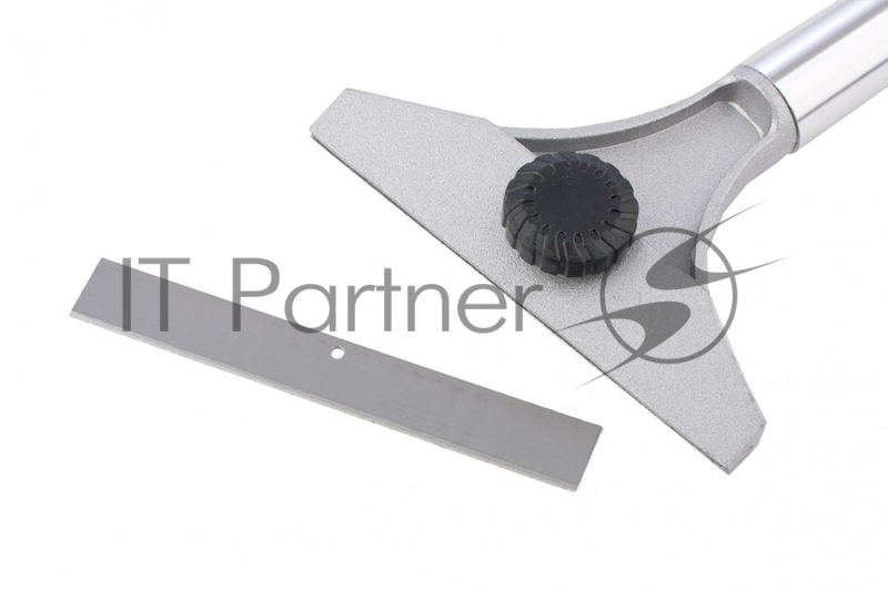 Скребок MATRIX , 100 мм, фиксированное лезвие удл. металлическая обрезиненная ручка// MASTER 79550