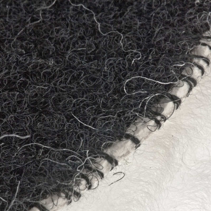 Насадка полировальная MATRIX под липучку, 150 мм натуральная шерсть 75953