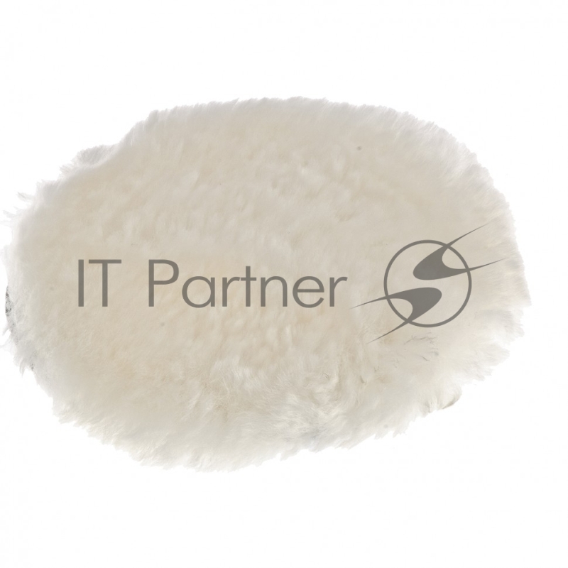 Насадка полировальная MATRIX под липучку, 150 мм натуральная шерсть 75953