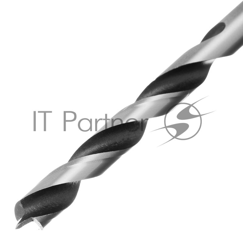 Набор сверл MATRIX по дереву,3-4-5-6-7-8-9-10 мм 8шт цилиндр, хвостовик, пластиковый кейс 70282