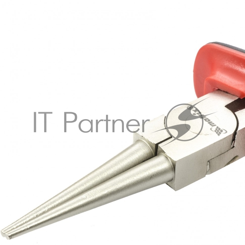 Круглогубцы MATRIX NICKEL, 160 мм, никелированные, двухкомпонентные рукоятки// MATRIX 17355