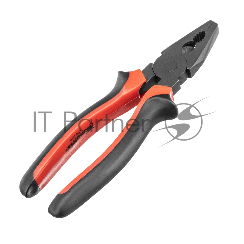 Плоскогубцы MATRIX Black Nickel, 200 мм, комбинированные, двухкомпонентные рукоятки// 16983