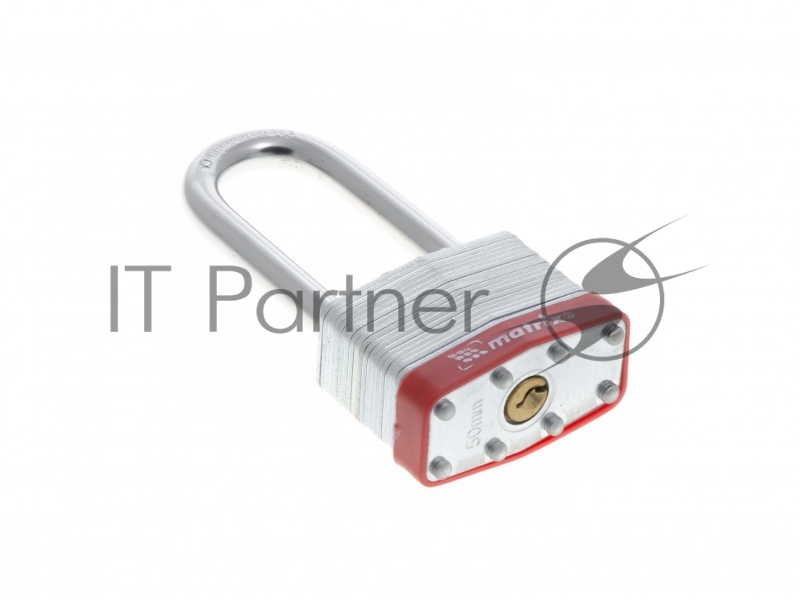 Замок MATRIX навесной, 50 мм, удлиненная дужка// MATRIX 91809