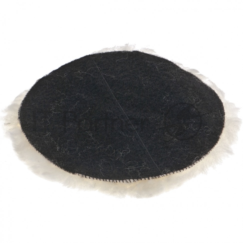 Насадка MATRIX полировальная под липучку, 180 мм натуральная шерсть 75954