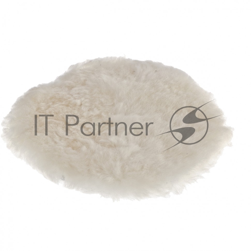 Насадка MATRIX полировальная под липучку, 180 мм натуральная шерсть 75954