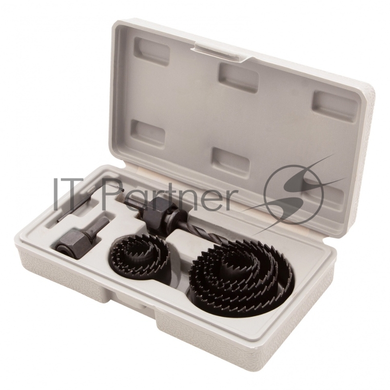 Набор кольцевых MATRIX пил по дереву, 19-64 мм 11 предм, 70473