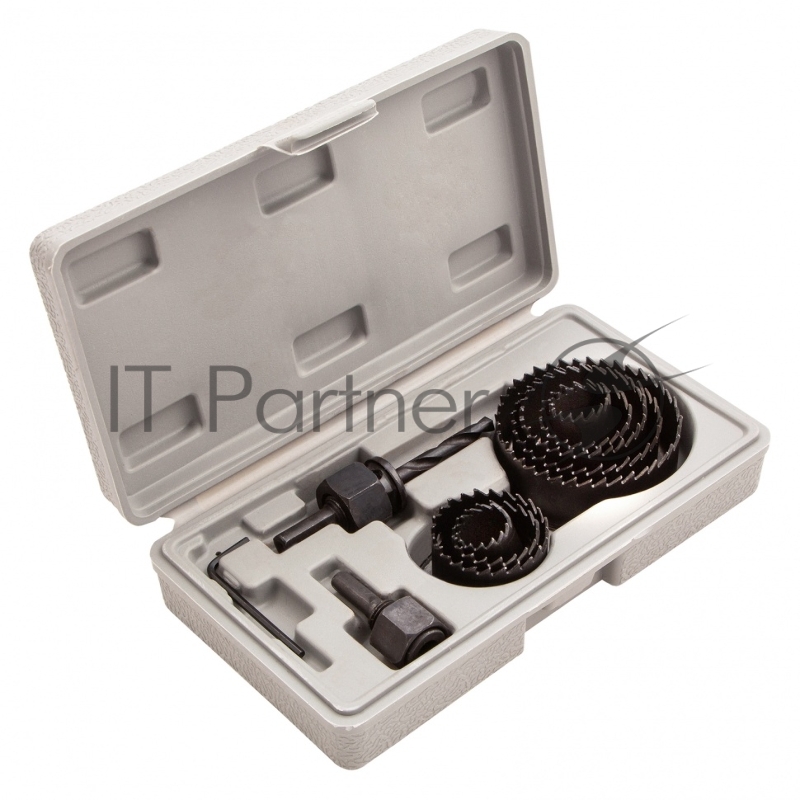 Набор кольцевых MATRIX пил по дереву, 19-64 мм 11 предм, 70473