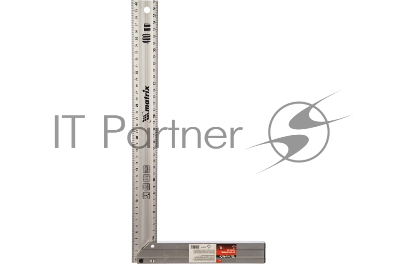 Угольник MATRIX , 400 мм, алюминиевый, литой// MATRIX 32474