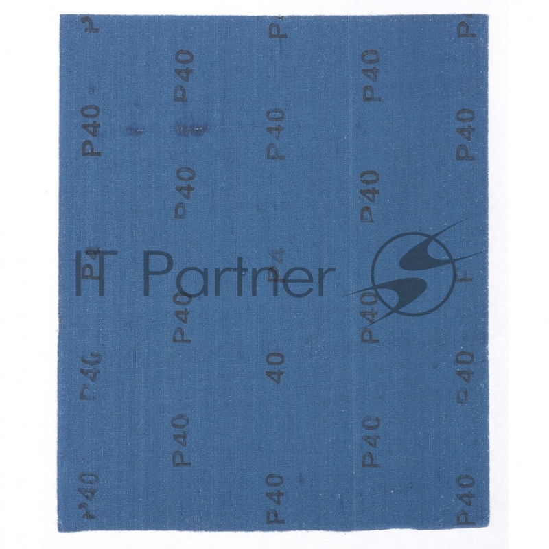 MATRIX Шлифлист на тканевой основе, P 40, 230x280 мм, 10 шт., водостойкий// 75633