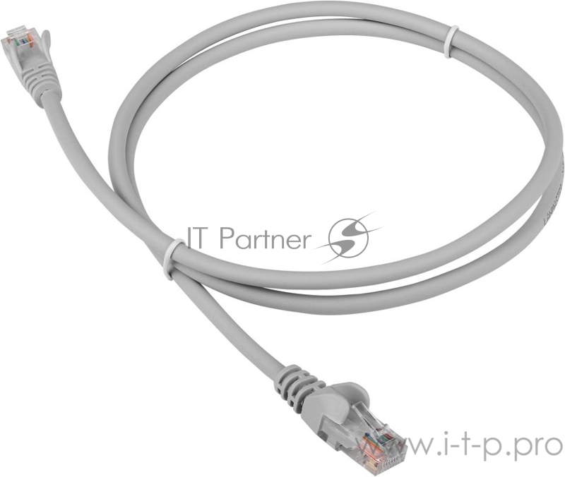 Патч-корд LANMASTER LSZH UTP кат.5e, 1.5 м, серый