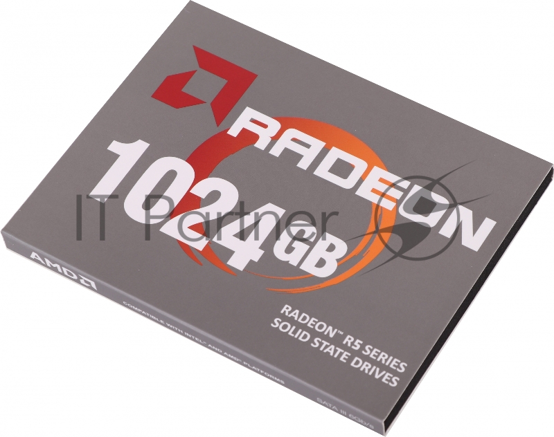 Жесткий диск SSD 2.5 1024GB AMD Radeon R5 Client SSD R5SL1024G SATA 6Gb/s, 3D TLC, RTL (183405)