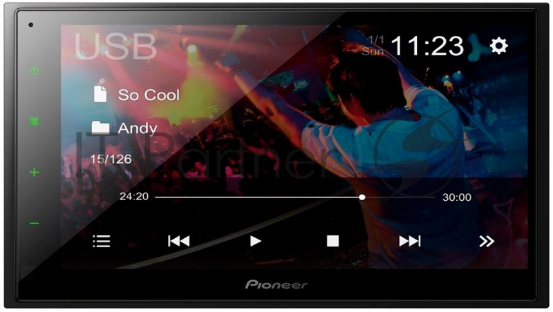 Автомагнитола Pioneer DMH-A345BT 2DIN 4x50Вт