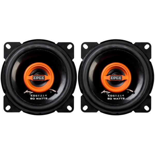 Колонки автомобильные Edge EDST214-E6 4Ом 10см (4дюйм) (ком.:2кол.) коаксиальные двухполосные