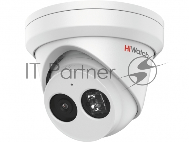 Видеокамера IP HiWatch 4Мп уличная IP-камера с EXIR-подсветкой до 30м1/3 Progressive Scan CMOS объектив 6мм угол обзора 52° механический ИК-фильтр 0.005лк@F1.6 сжатие H.265/H.265+/H.264/H.264+/MJPEG тройной