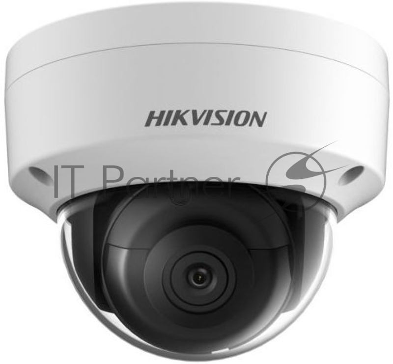 Купольная IP-камера Hikvision 2Мп уличная с EXIR-подсветкой до 30м1/2.8 Progressive Scan CMOS объектив 6мм угол обзора 54° механический ИК-фильтр 0.028лк@F2.0 сжатие H.265/H.265+/H.264/H.264+/M