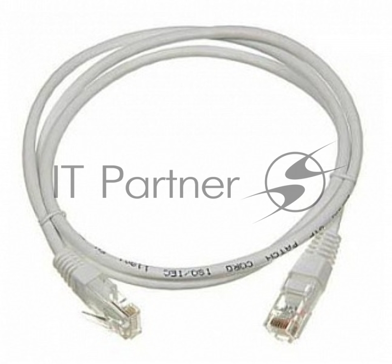 Кабель Патч-корд Lanmaster UTP LAN-PC45/U5E-0.5-GY вилка RJ-45-вилка RJ-45 кат.5е 0.5м серый LSZH