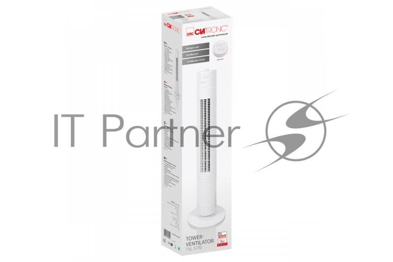 Вентилятор Clatronic TVL 3770 weiss