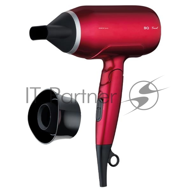 Фен BQ HD1406M 2200 Вт, 2 режима воздушного потока, 2 режима температуры, Термостат, Складная ручка, Петля для подвешивания, Концентратор