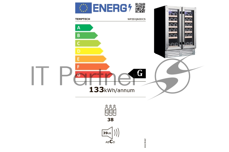 Холодильник винный Temptech WP2DQ60DCS