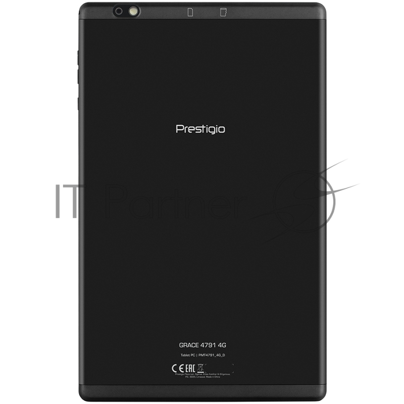 Планшет prestigio grace 4791 4G, PMT4791_4G_E_RU, Single SIM card, have call function, 10.1(800*1280) IPS on-cell display,G+G frame lumination, TP with logo, LTE, up to 1.6GHz octa core processor, android 9.0, 3G+32GB, 0.3MP+2MP, 5000mAh battery