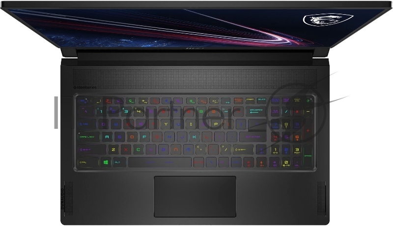 Ноутбук MSI GS76 Stealth 11UH-218RU Core i9 11900H 64Gb SSD2Tb NVIDIA GeForce RTX 3080 16Gb 17.3 IPS UHD (3840x2160) Windows 10 black WiFi BT Cam