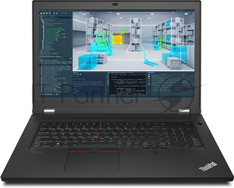 Ноутбук ThinkPad P17 Gen 2 17.3 FHD (1920x1080) IPS 300N, i7-11800H, 2x16GB DDR4 3200, 512GB SSD M.2, RTX A3000 6GB, WiFI, BT, NoWWAN, FPR, SCR, IR Cam, 6cell 94Wh, 230W, Win 10 Pro, 3Y PS
