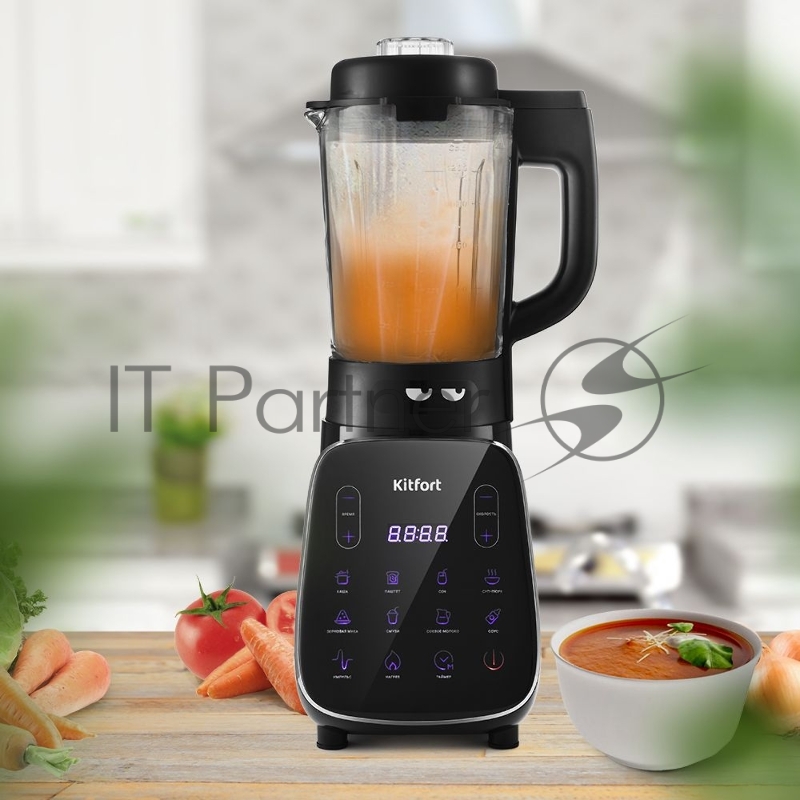 Блендер стационарный Kitfort KT-3056 800Вт черный