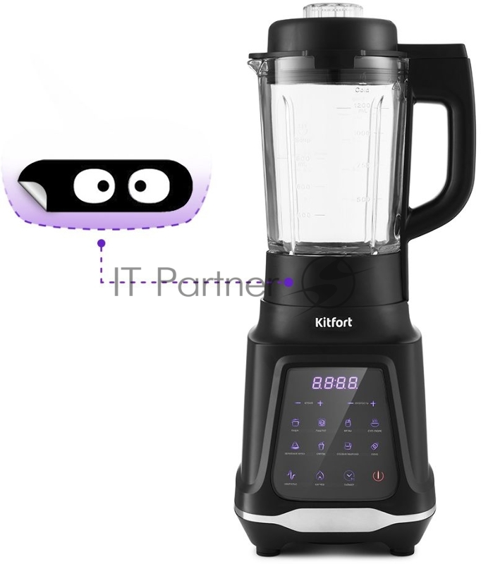 Блендер стационарный Kitfort KT-3057 1500Вт черный