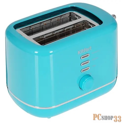 Тостер Kitfort КТ-2050-3 850Вт бирюзовый