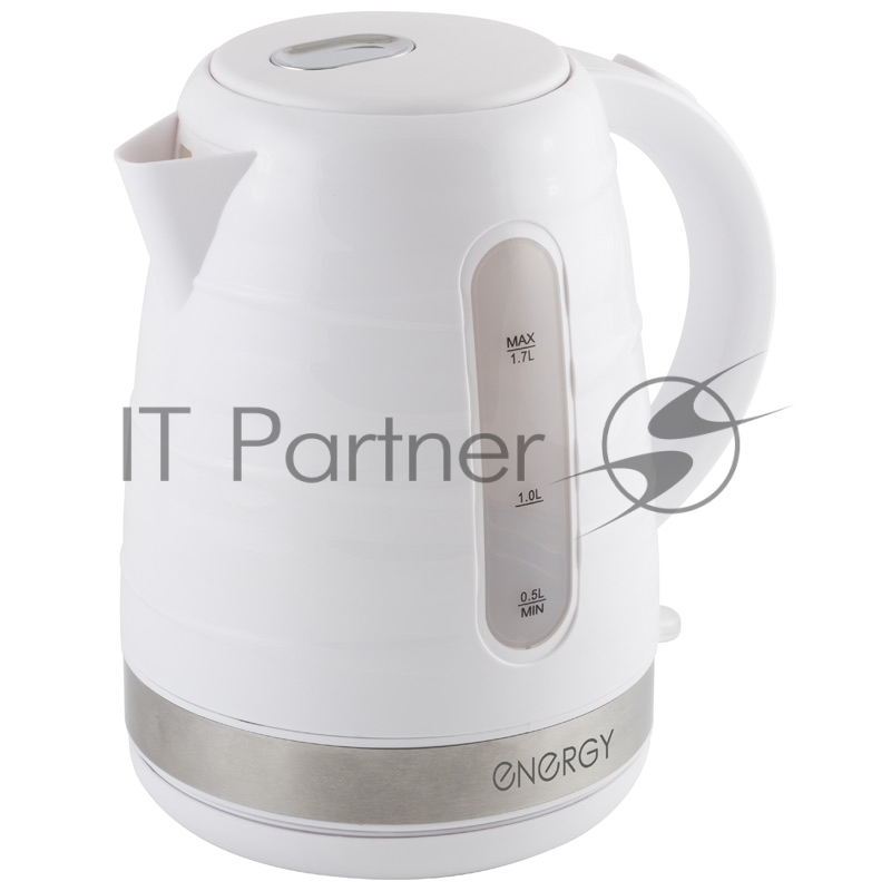 Чайник ENERGY E-299 (1,7 л) пластик, белый