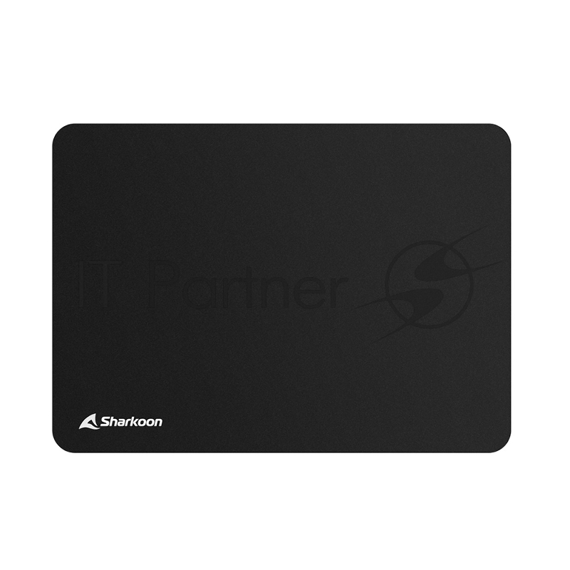 Игровой коврик для мыши чёрный Sharkoon 1337 V2 L (355 x 255 x 1,4 мм, текстиль, резина)