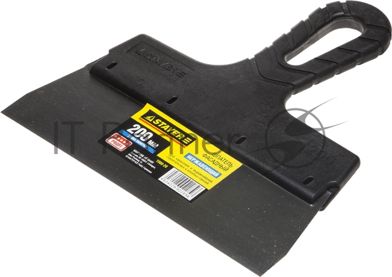 Шпатель STAYER PROFESSIONAL фасадный нержавеющий, с пластмассовой ручкой, 200мм 1008-20