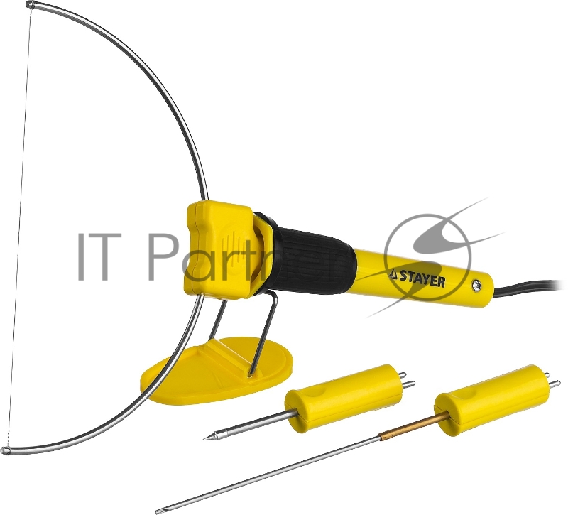 Прибор STAYER MASTER MAXtermo для художественной резки пенопласта, пластика, 3 насадки, 7Вт (45257-H3)