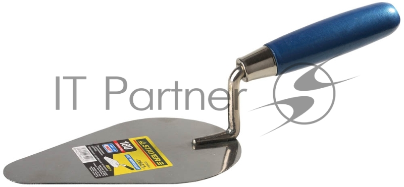 Кельма STAYER PROFI, овал, нержавеющее полотно, деревянная рукоятка