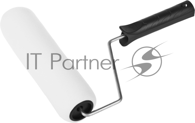 Валик ПОРОЛОН малярный в сборе, бюгель 6мм, 44x240мм, STAYER Master