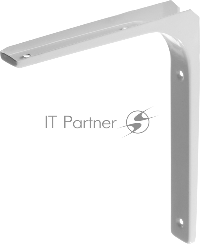 Уголок-кронштейн STAYER MASTER, 200х250х1,2мм, белый