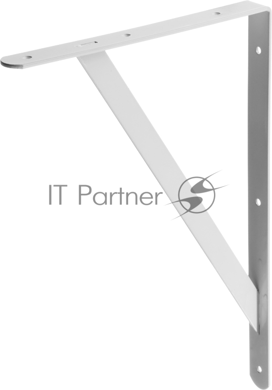 Уголок-кронштейн STAYER MASTER, усиленный, 400х280х30х4мм, белый