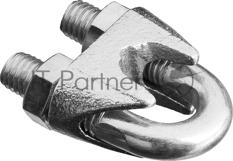 Зажим троса DIN 741, 16мм, 10 шт, оцинкованный, STAYER