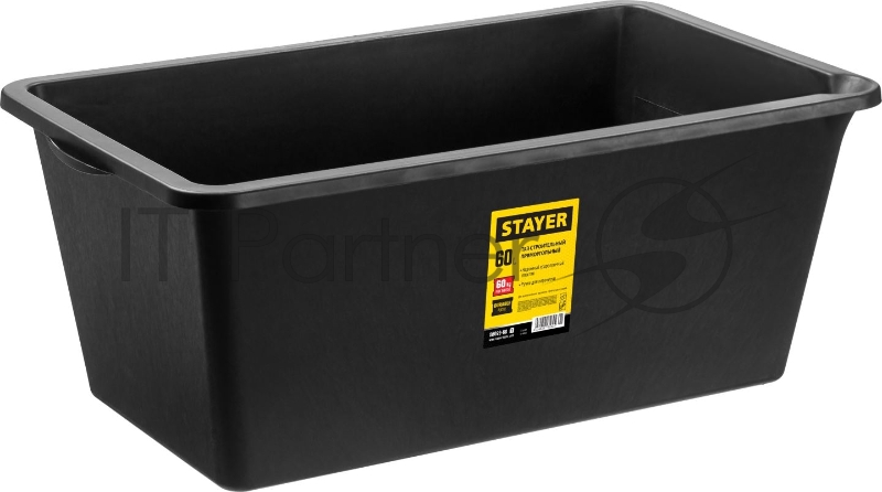 Таз строительный STAYER прямоугольный, 60 л, 06099-60_z01