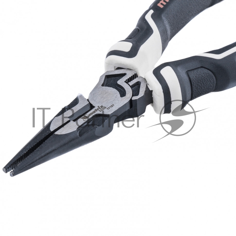 Длинногубцы MATRIX прямые 165 мм усиленная система, PRO 17197