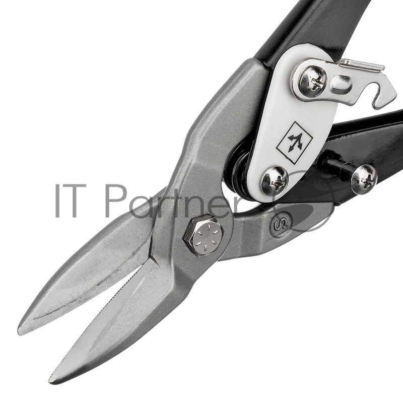 Ножницы Matrix по металлу, 250 мм, прямой рез,сталь CRMO,двухкомпонентные рукоятки, PRO 78322