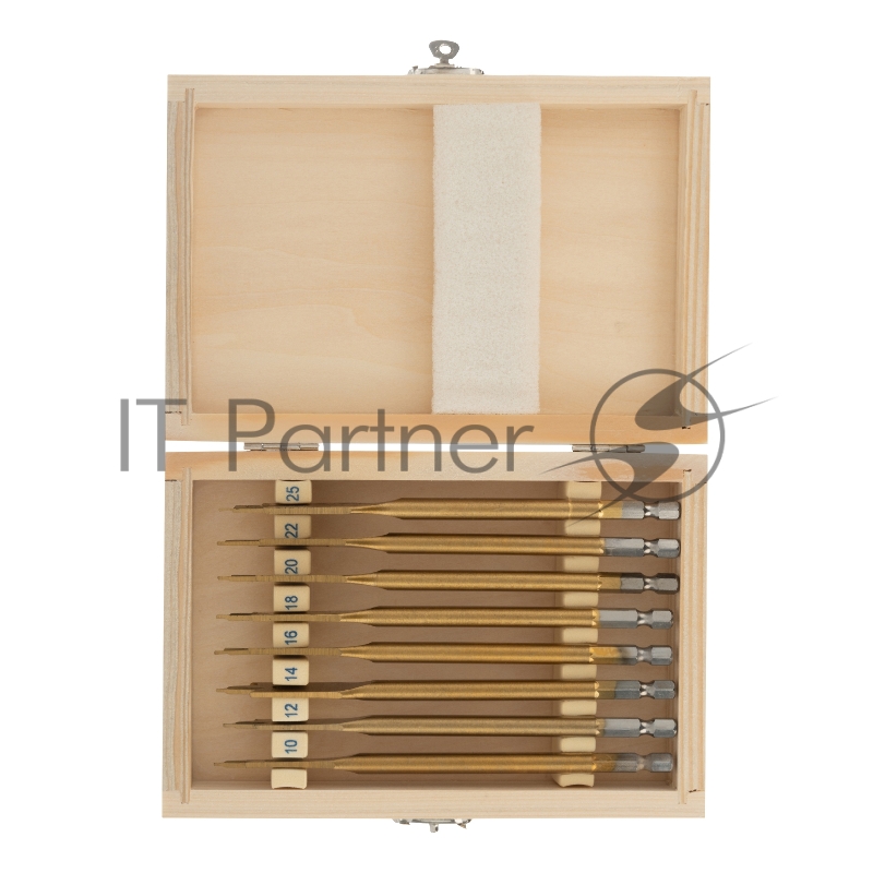 Набор сверл MATRIX перовых по дереву, 10-12-14-16-18-20-22-25 мм 8 шт дерев, 70441